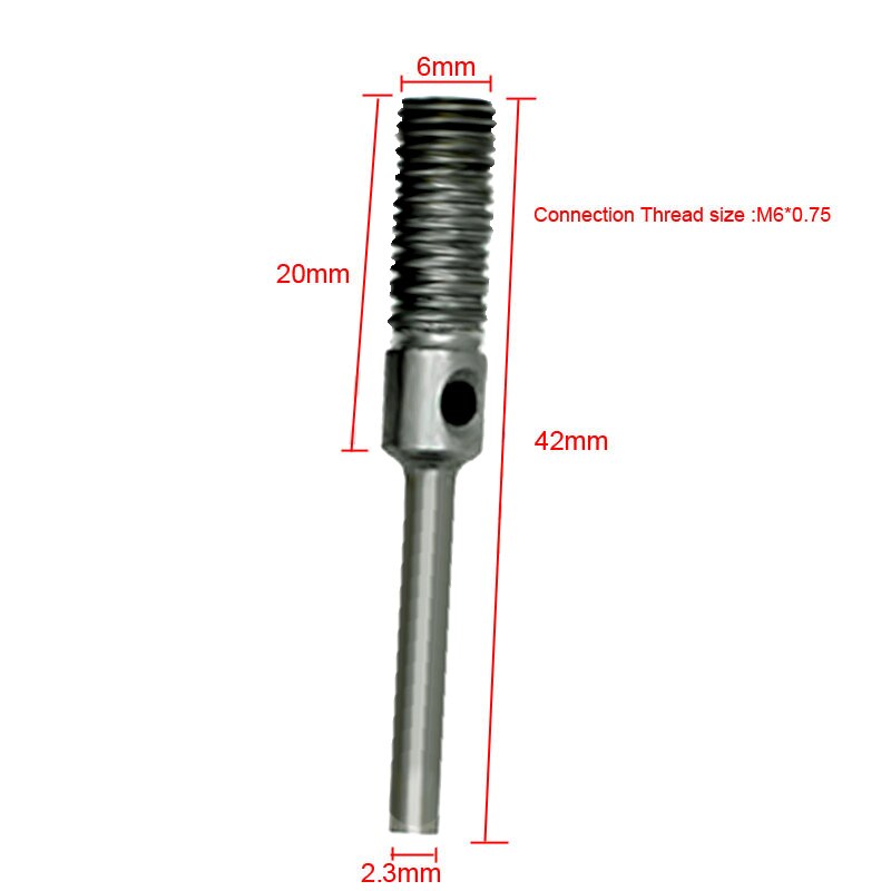 0.3-4mm Keyless Quick Change Keyless Drill Bit Chuck 2.3 3mm Connecting Rods For Electric Grinder Chuck