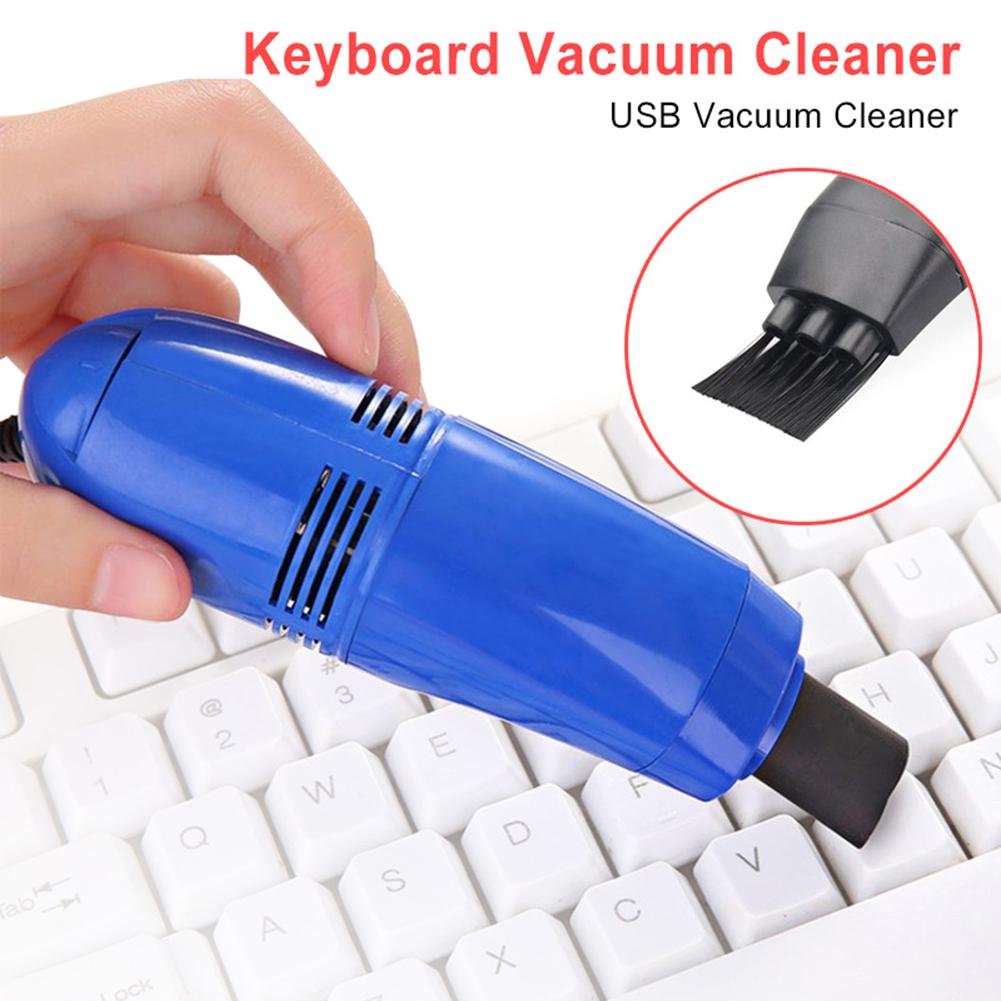 Mini Usb Soft Computer Laptop Stofzuiger Toetsenbord Hiaten Cleaner Stofverwijdering Borstel Schoonmaak Tool Kleine Zuig Borstel