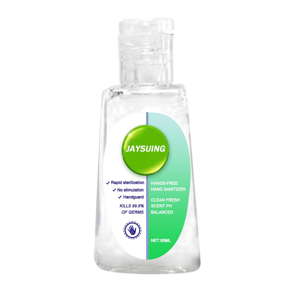 30-60ml voyage Portable désinfectant pour les mains Gel Anti-bactérien désinfection Gel de lavage des mains jetable pas de Gel antibactérien propre pour les mains
