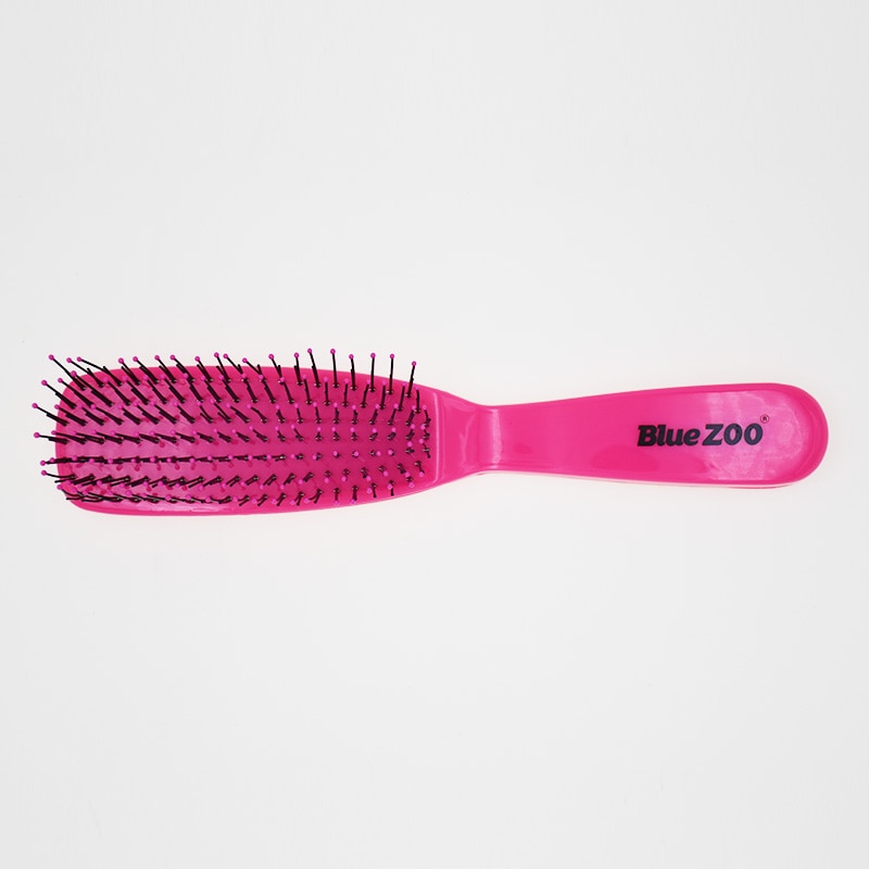 Hår hårbotten massage kam hår borste borst nylon kvinnor våta reda upp lockigt hår borste salong frisör styling lockigt hår kam
