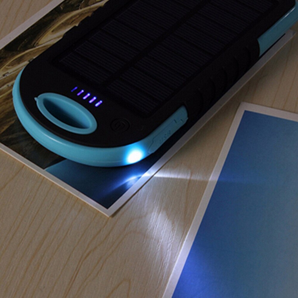 LED draussen Reise Dual USB Solar- praktisch Energie Bank fallen Ladegerät DIY Bausatz