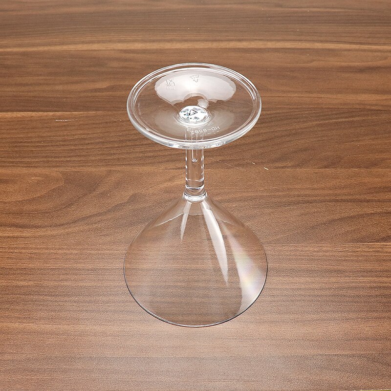 Acryl Kegel-Geformte Wein Glas kunststoff transparent cocktail glas -proof wein glas set PC kunststoff wein glas