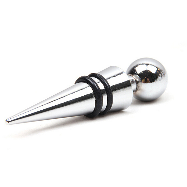1Pc Stainless Steel Home Bar Wine Collection Red Wine Champagne Bottle Stopper Sealer Round Collar Drip Stop Ring series: 616