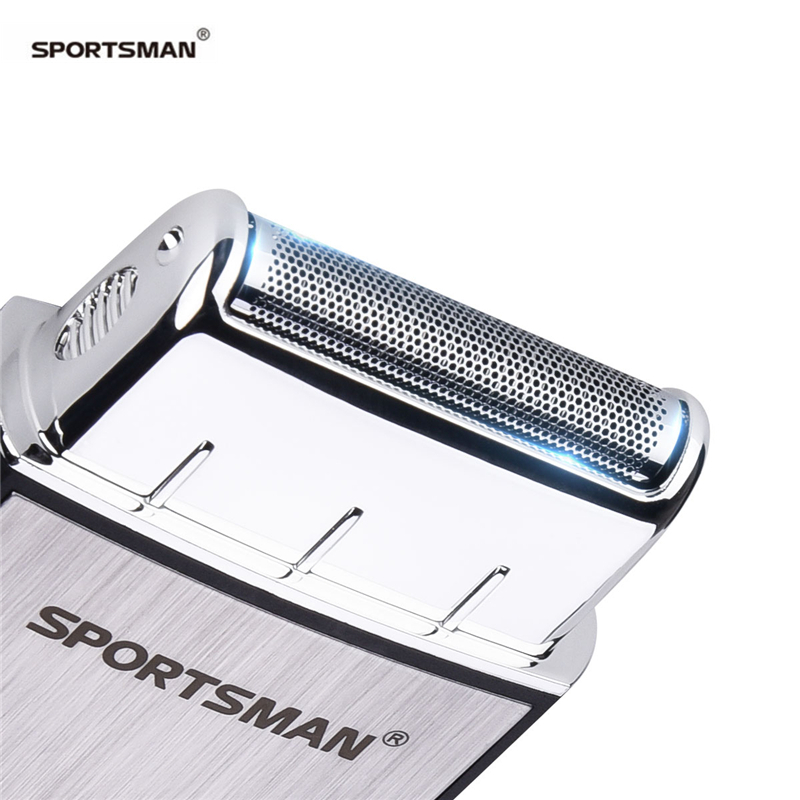 Men USB Rechargeable Cordless Travel Shaver Portable Single Blade Reciprocating Beard Razor Mini Electric Shaving Machine