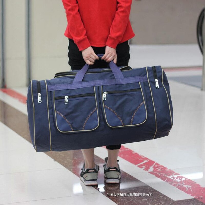 specials moving house special large travel bag distance large capacity waterproof Oxford cloth Luggage bag male tote