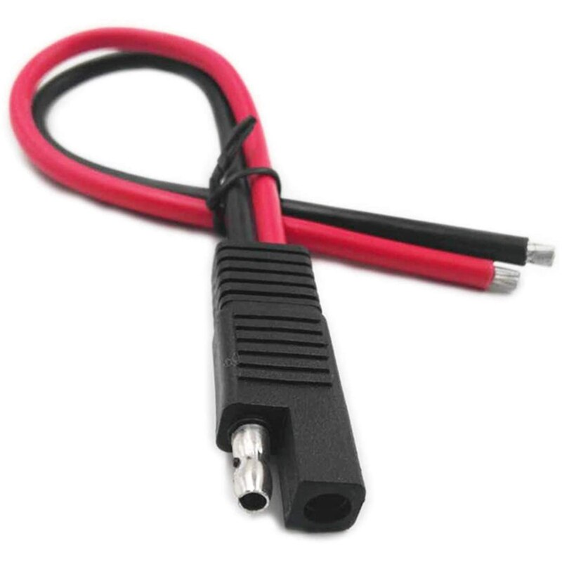 Cable de extensión de conector SAE 10AWG, (2 paquetes), conector desconectar rápido SAE, Cable de extensión automotriz