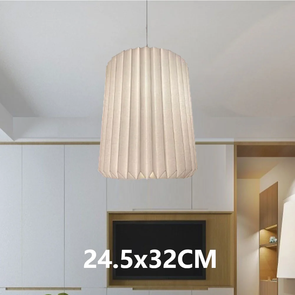 Origami Ceiling Lampshade Nordic Style Paper Lantern Shade Decorative Light Cover for Living Room Decor