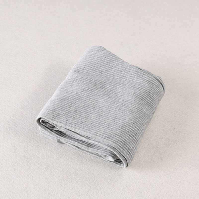 Lady Lente Herfst Blended Stof Dunne Slim Leggings Vrouwen Gebreide Strepen Skinny Broek Grijs Zwart Wijn Rood Wit Legging: GRAY