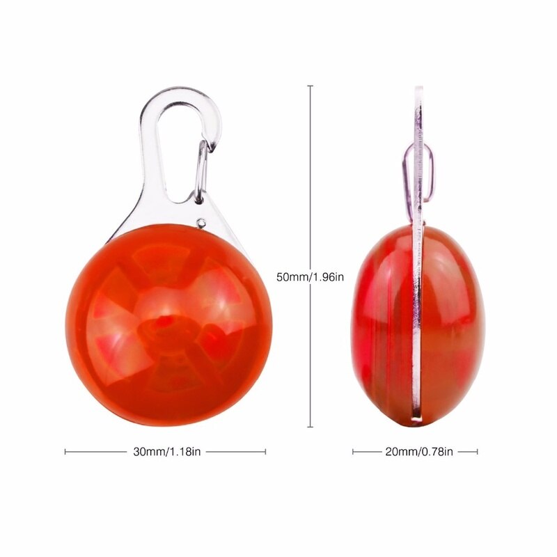 Nuit sécurité lampe de poche LED animal de compagnie pendentif lumineux lueur dans le noir lumineux animaux fournitures accessoires chat chien collier conduit des lumières