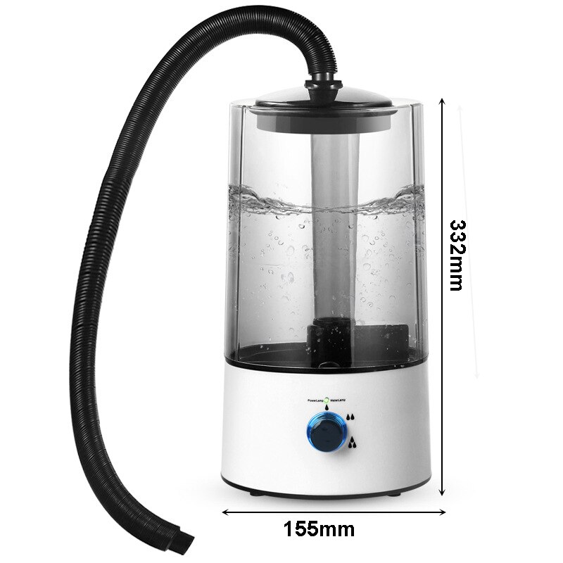 Reptile Fogger Terrariums Humidifier Fog Machine Mister 4L Large Size Ideal for Climbing Pet Atomizer Mist