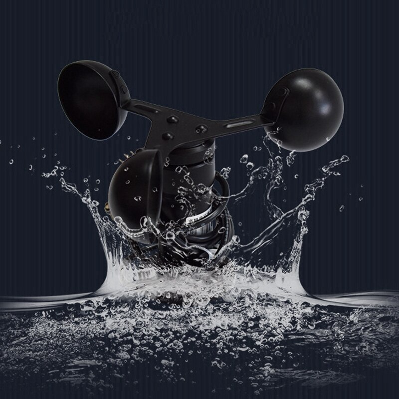 Windsnelheidssensor windsnelheidszender anemometer stroom spanning signaal controller beugel