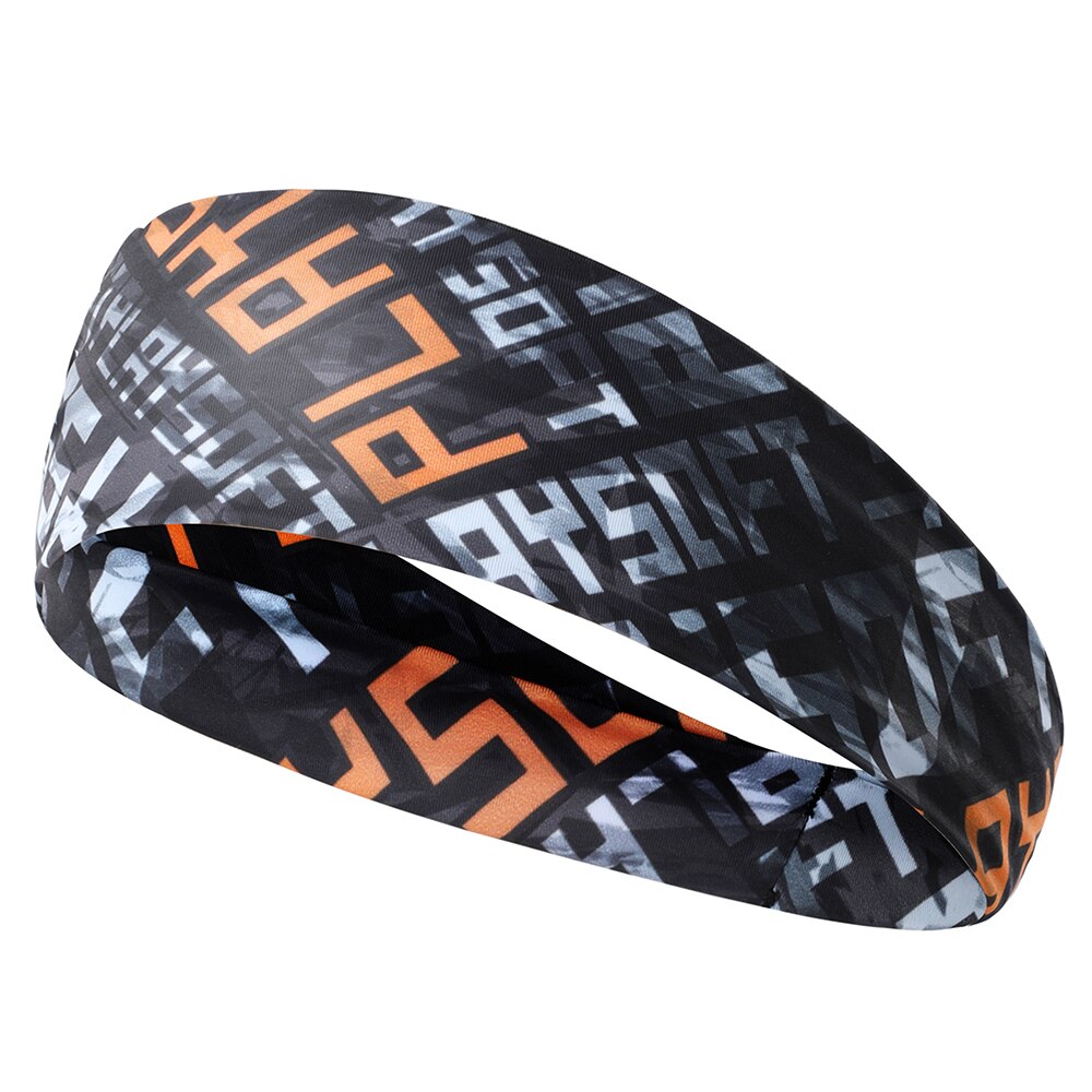 Bandeau élastique de sport, Yoga, Fitness, Gym, cyclisme, basket-ball, athlétisme, pour hommes, été: 04