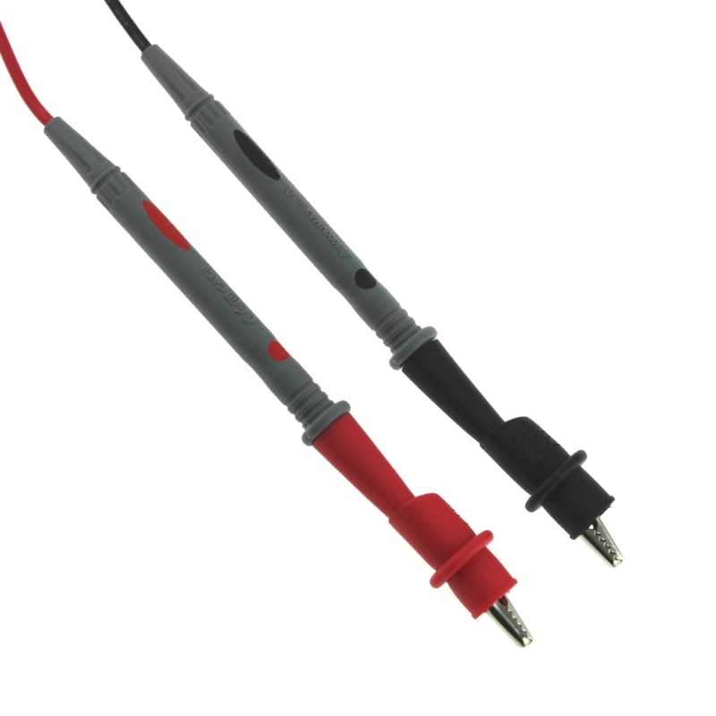 Krokodilklämmor klämma kabel digital multimeter test  + 1000v 20a testkabel