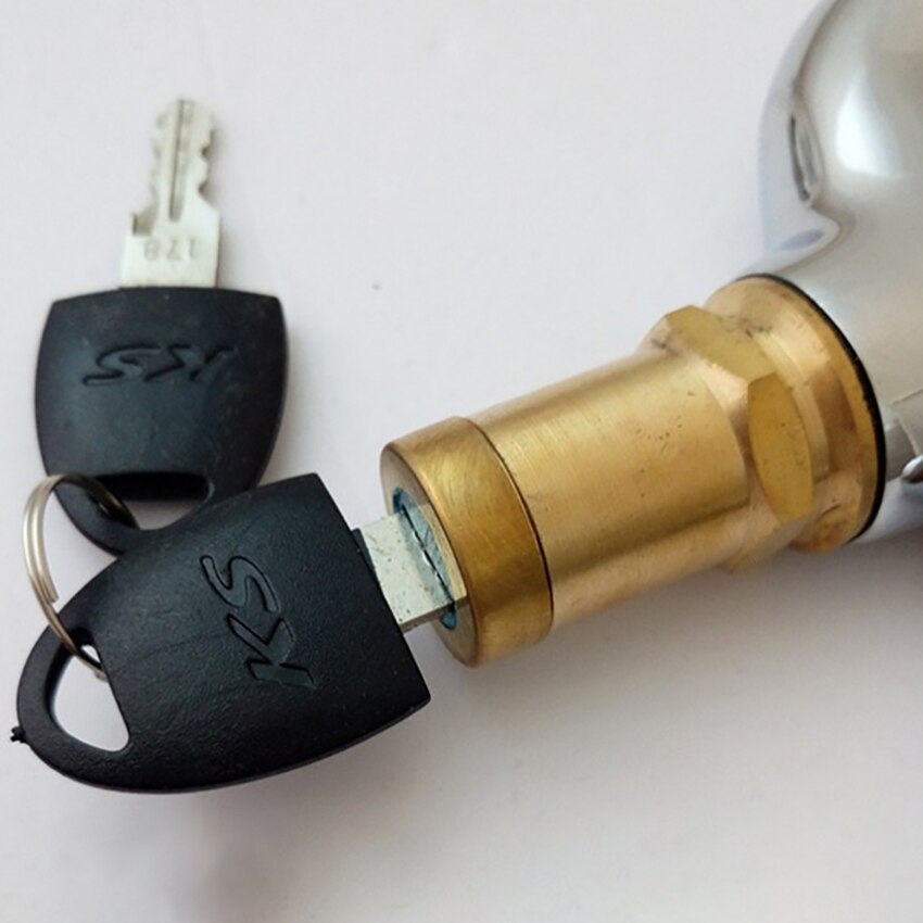 Kupfer Ventil Ader Bibcocks draussen Wasserhahn Mit Schloss Becken Waschmaschine Garten Edelstahl Sicherheit Wasserhahn Hardware-