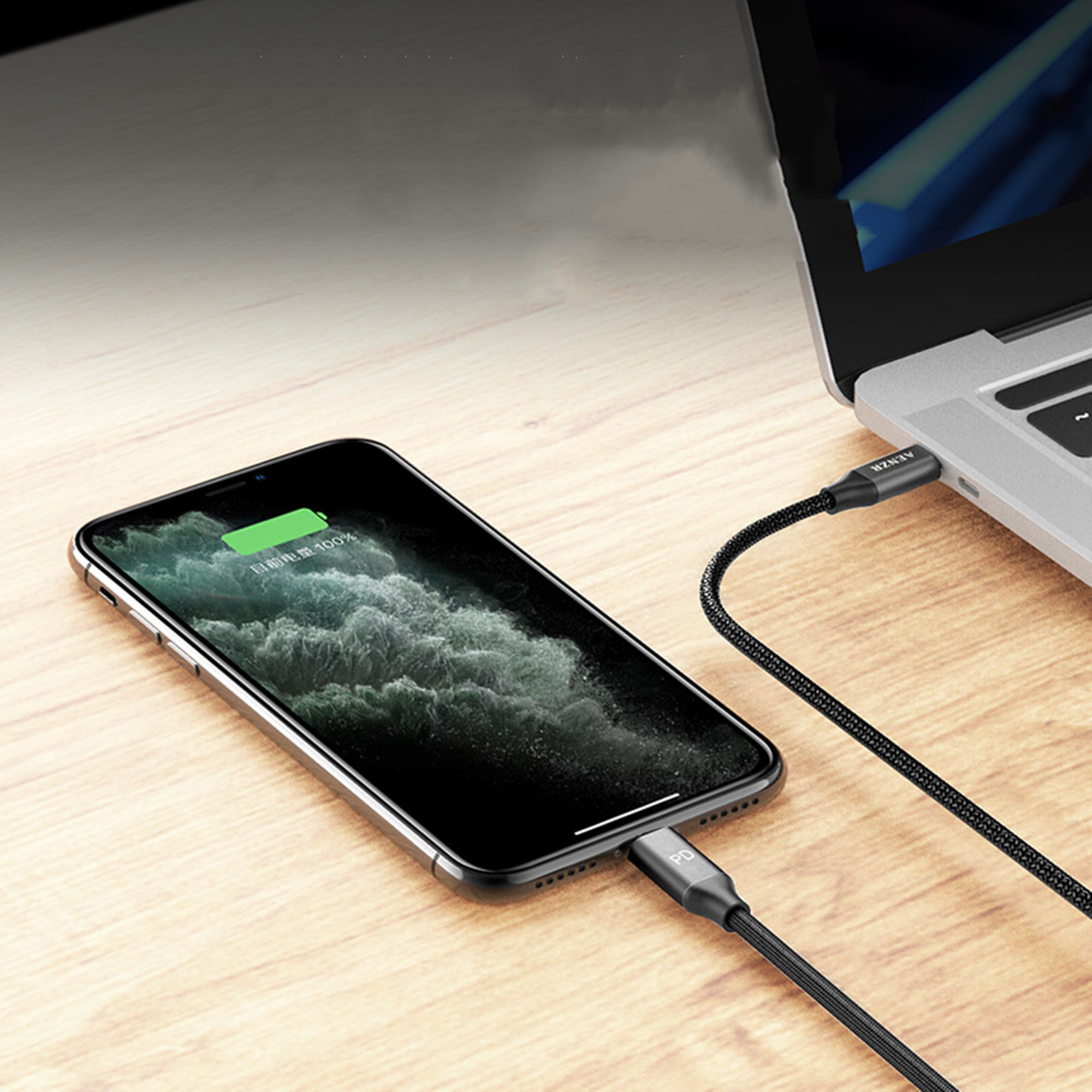 Gn Sim Usb C Lading Kabel Pd Snel Opladen Mobiele Telefoon Opladen Draad 1 Meter Data Kabel Voor Telefoon 12 mini Pro Max