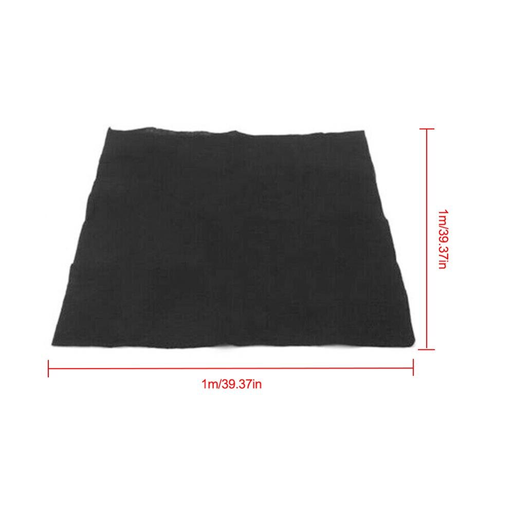 1m1m3mm Home Fabric Air Conditioner Activated Carbon Purifier Pre Filter Fabric Sheet Pad 1020