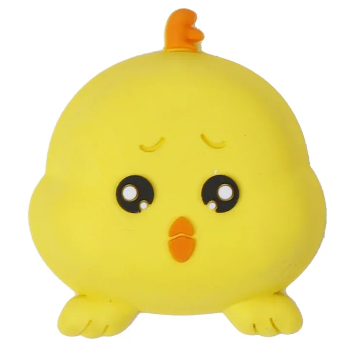 2 Stuks Muur Protector Deurklink Bumper Guard Stopper Anti-Slip Sticker Zelfklevende Rubber Leuke Dier Deur Crash pad Stopt: 1