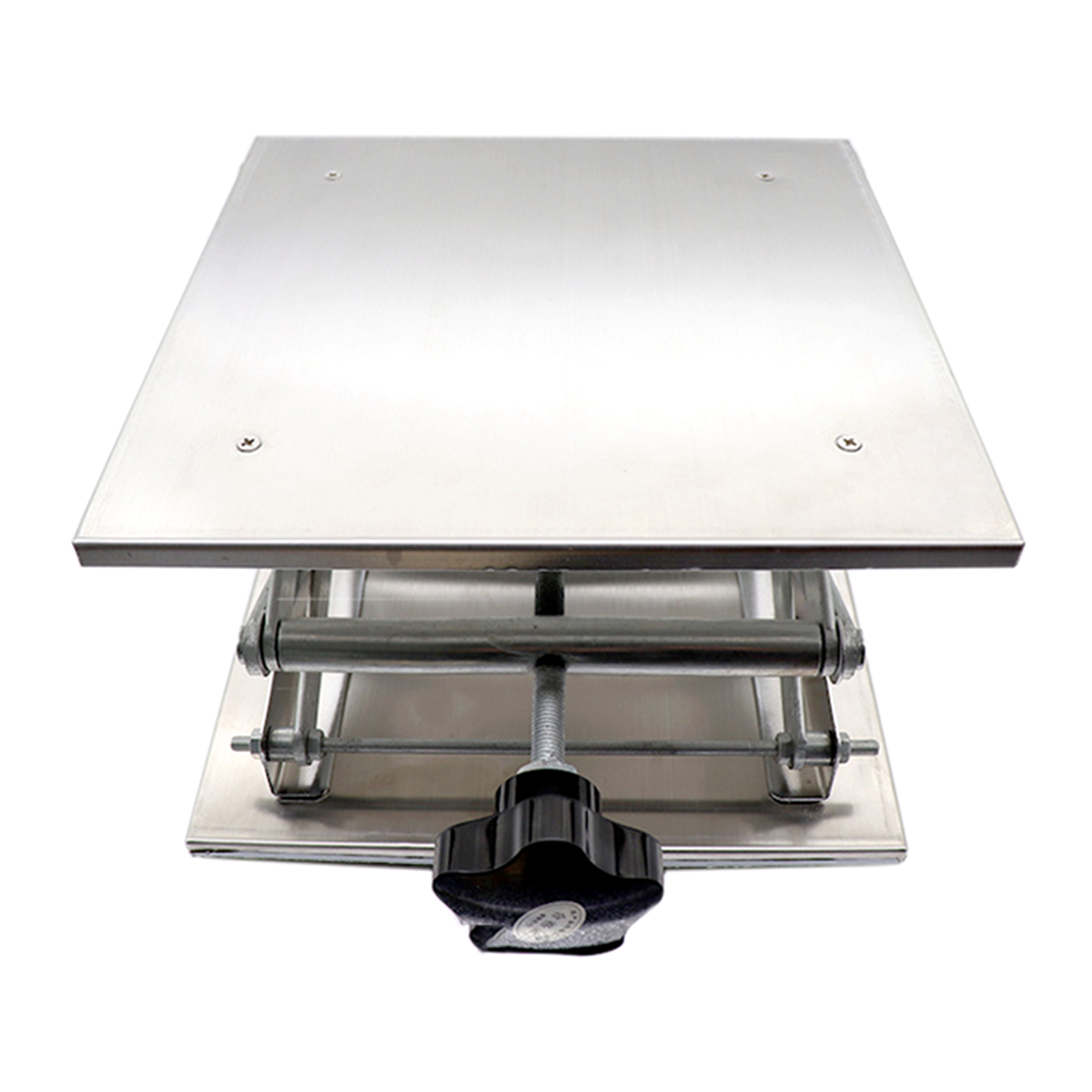 Stainless Steel Lift Tables Mini Portable Lab Lifting Platform Stand Rack for Chemistry Biology Experience/Soldering