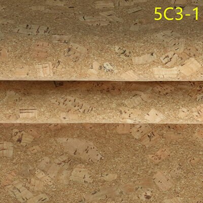 Meetee 90X137cm sacs de bricolage en tissu cuir liège naturel | 0.5mm d'épaisseur, chaussures, bagage artisanal fait à la main, matériel de décoration en Grain de bois, fourniture: 5C3-1