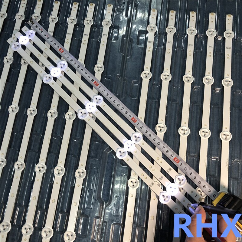 10 stück/set 470mm led-hintergrundbeleuchtungsleisten als ersatz für changhong 42 c 2000 lichtleiste svj 420 a 76 rev 04-5 led -140114