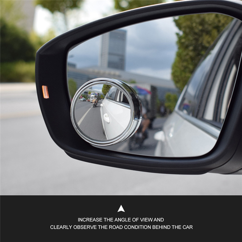 360 roterende skubbil bagfra lille rundt spejl stor vision omvendt hjælp blindspejl biltilbehør til bilspejl