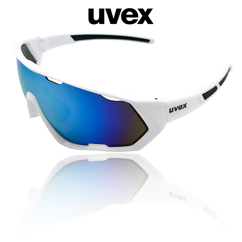 Uvex gafas de ciclismo polarizadas deportes al aire libre gafas de bicicleta hombres mujeres montaña carretera MTB bicicleta UV400 gafas de sol gafas de montar: Negro