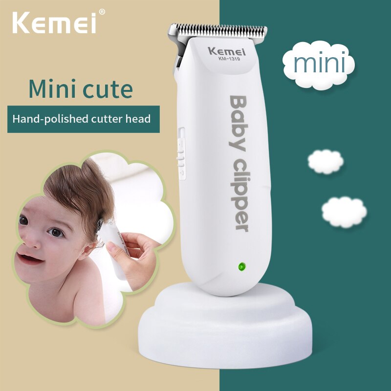 Kemei baby tondeuse haarafwerkingsmachine snoerloze kabel tondeuse elektrische heren tondeuse kapperszaak
