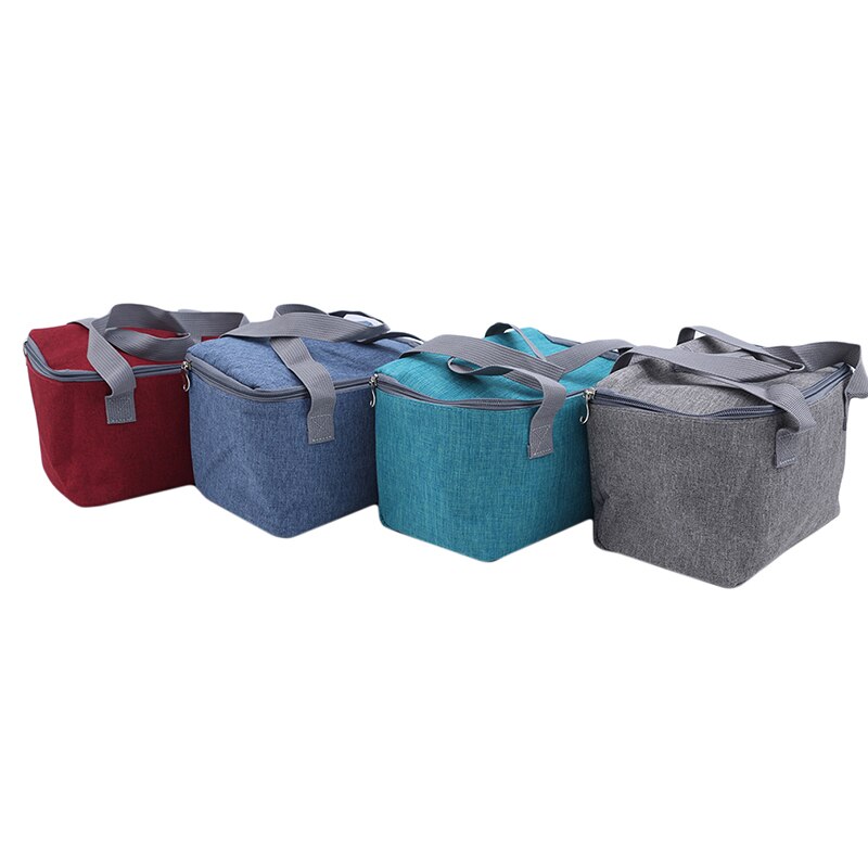 Waterdichte Geïsoleerde Lunch Zakken Oxford Reizen Noodzakelijk Picknick Pouch Unisex Thermische Diner Doos Voedsel Case Accessoires Gear
