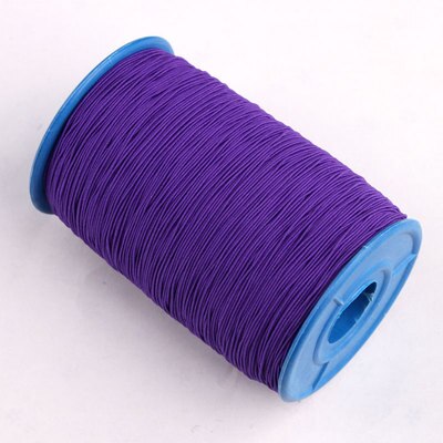 Elastic Thread Set Industrial Sewing Machine Thread Elastic Thread For Bracelet Beading DIY Sewing: Purple