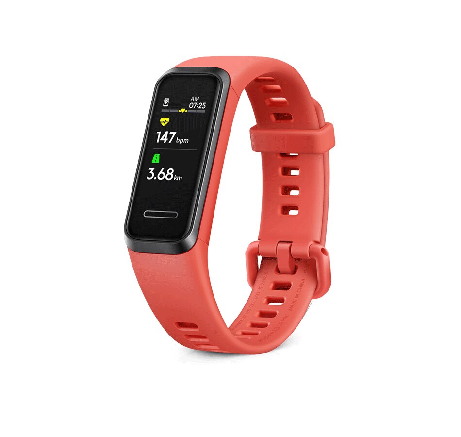 Huawei Band 4 Smart Bracelet Heart Rate Sleep Monitor USB plug Charge 5ATM Waterproof Smart Watch Long Standby: HUAWEI Band 4 Orange