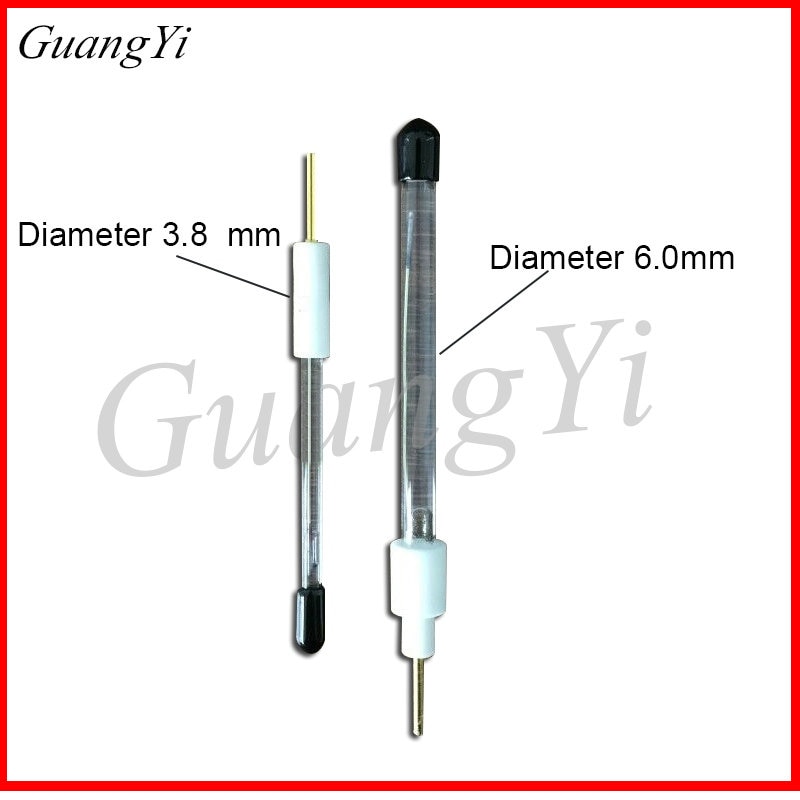 Abnehmbare Silber-silber Chlorid Referenz Elektrode Ag/Agcl Referenz Elektrode Durchmesser 3,8mm 6,0mm Elektrochemie