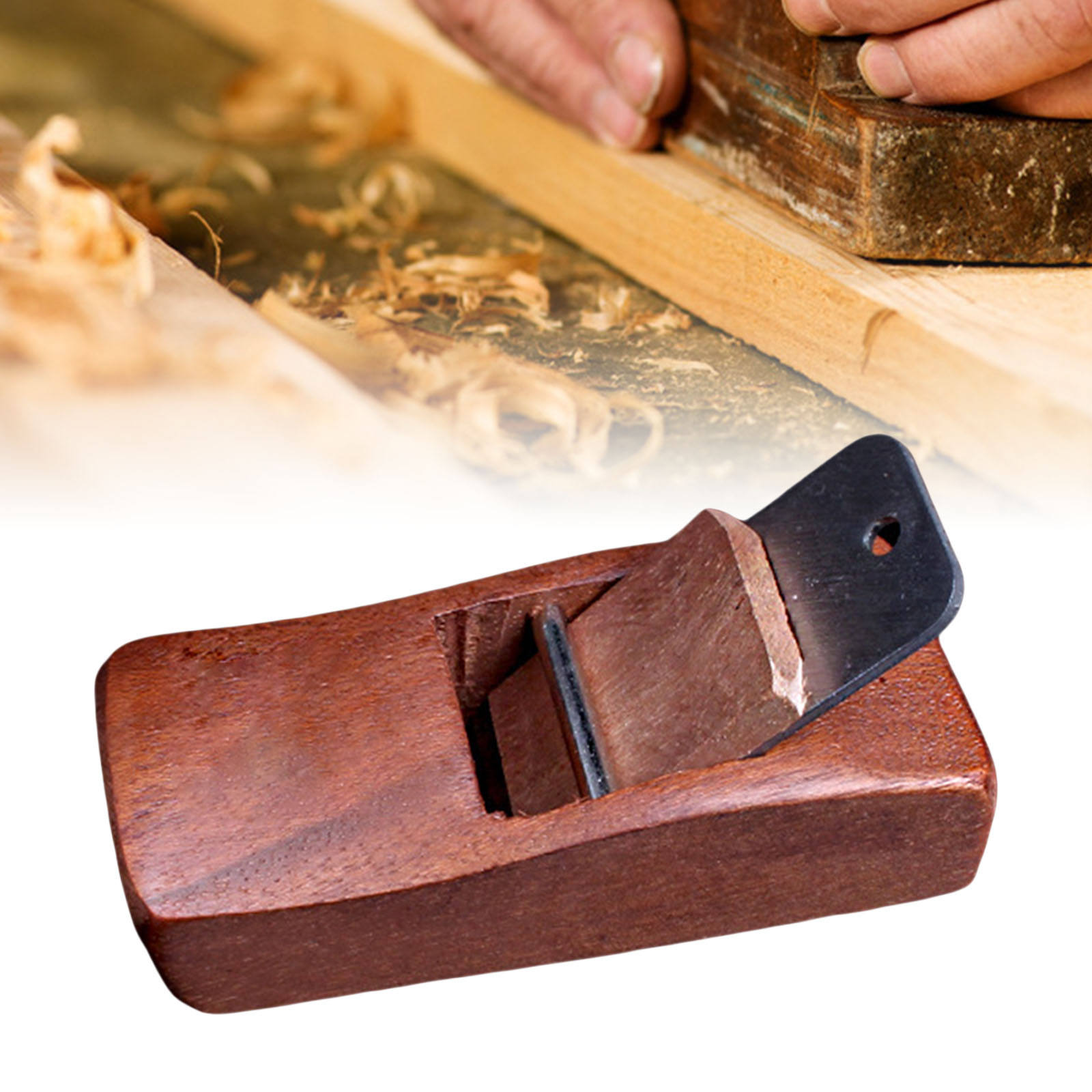 Small Woodworking Planer Hand Planer Wood Planer Wooden for DIY Model Making Trimming Precise Cutting Essential Tool Carpenter
