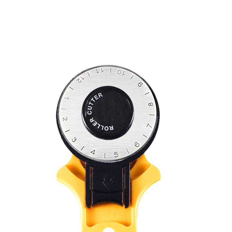 Nonvor Rotary Cutter Fabric Cutter Sewing Cutter Leather Cutting Tool and 1pcs Circular Blade DIY Patchwork Sewing Quilting 45mm