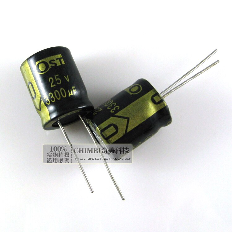 Electrolytic capacitor 3300UF 25V capacitor
