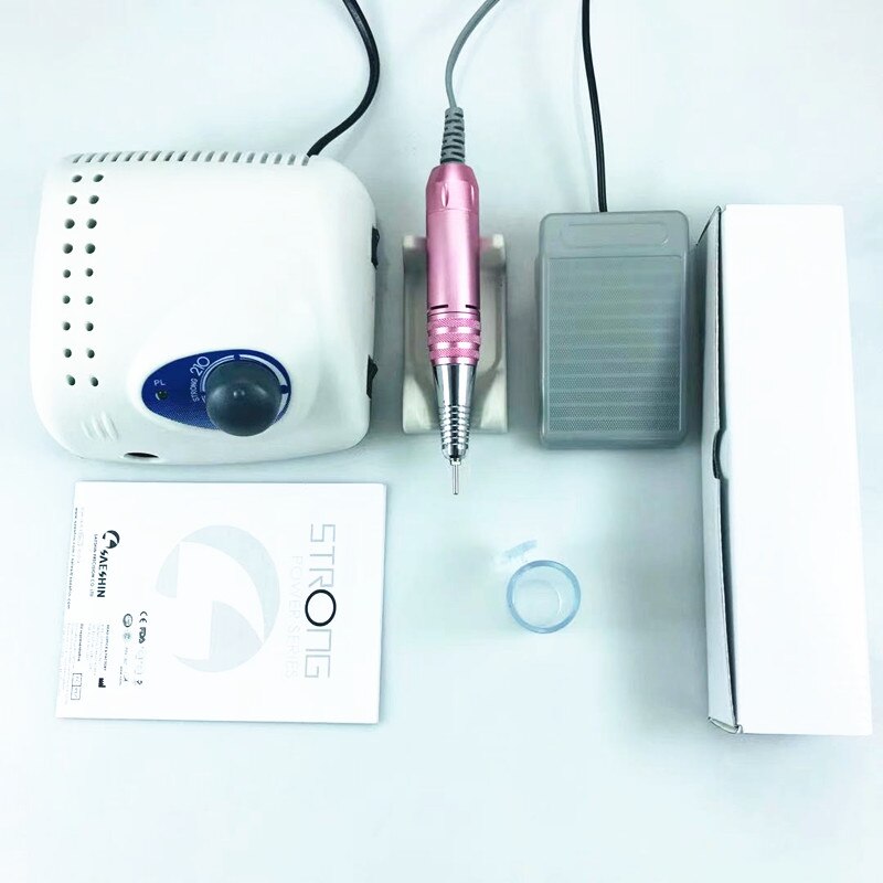 35000rpm Strong 210 Electric Nail Drill 65W Milling Machine for Manicure Pedicure Nail Drill Apparatus for Manicure Machine Tool