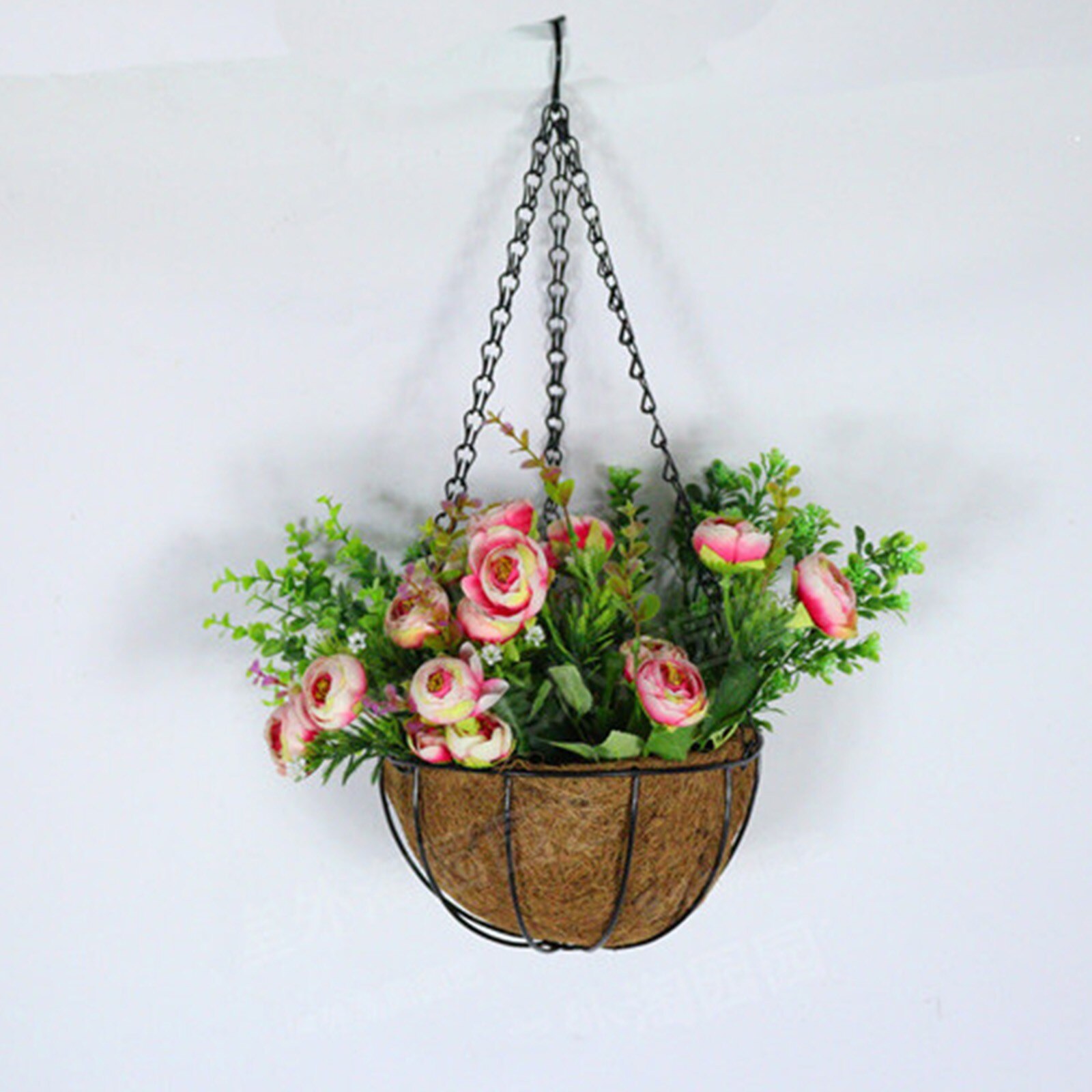 Panier suspendu pour plantes, support pour pot de fleurs, corde de levage, crochet de suspension, décoration de jardin de maison