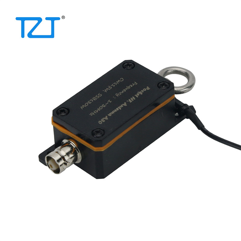 Antenne HF de poche TZT 1-30MHz 30W/25W A30/A25W antenne à ondes courtes Version améliorée de A25 pour Radio Amateur