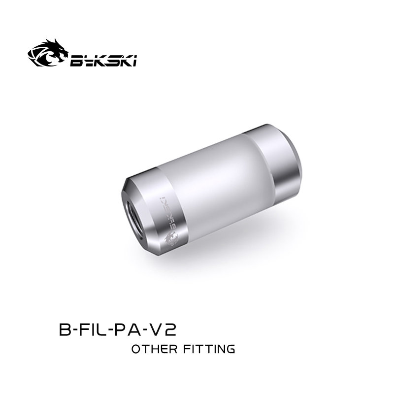 Bykski B-FIL-PA-V2,DIY Acrylic G1/4 Male To Male Water Filter Fitting Connector,PC Cooling Accessories