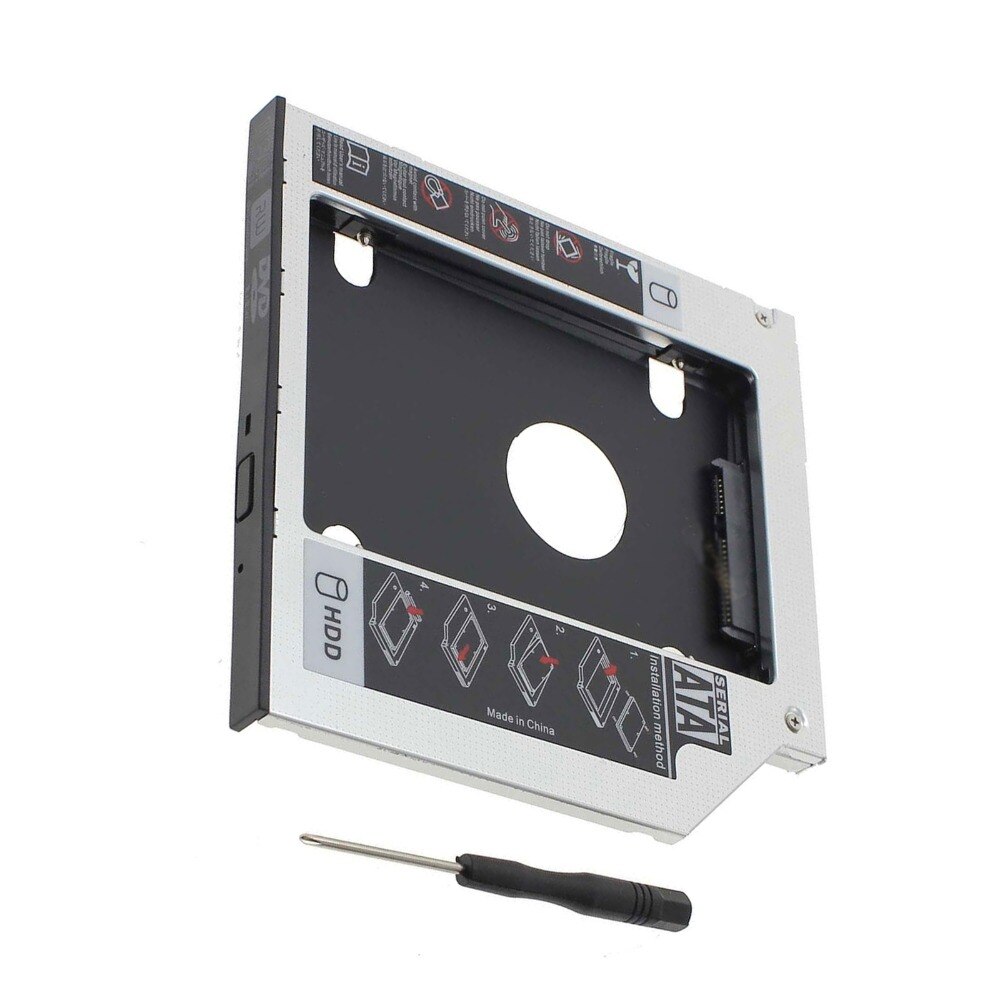 Ultrabay III 12.7mm SATA HDD Caddy – 2nd Drive For Lenovo ThinkPad T420 T520 W520 T420i