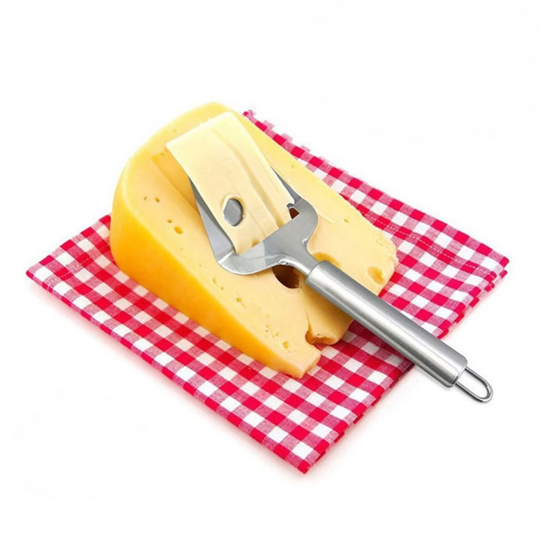 Upspirit Stainless Steel Cheese Spatula with Handle Pizza Cake Server Butter Slicer Peeler Serving Peel Tray Baking Pastry Tool