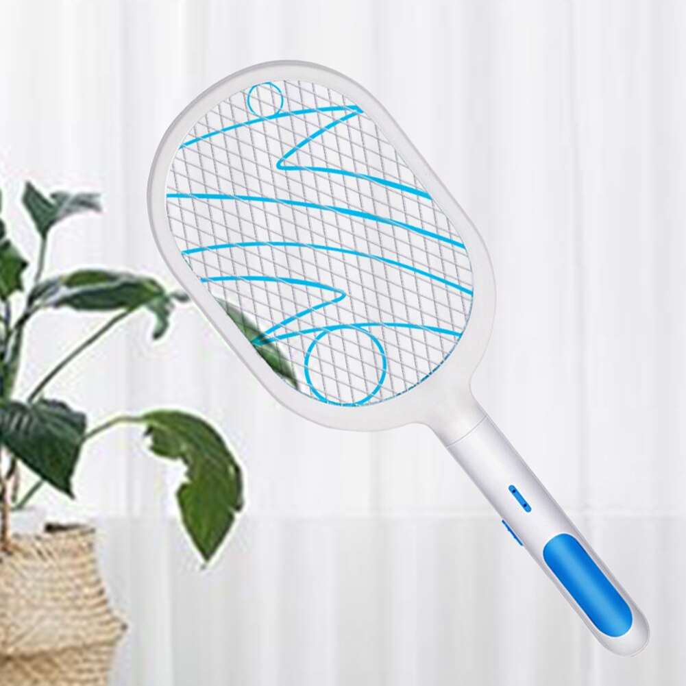 Moskito-klatsche Mörder Tennis Schläger Hand-gehalten Schläger Wiederaufladbare Elektrische Zapper Schläger Tragbare Mücken Mörder Pest Kontrolle