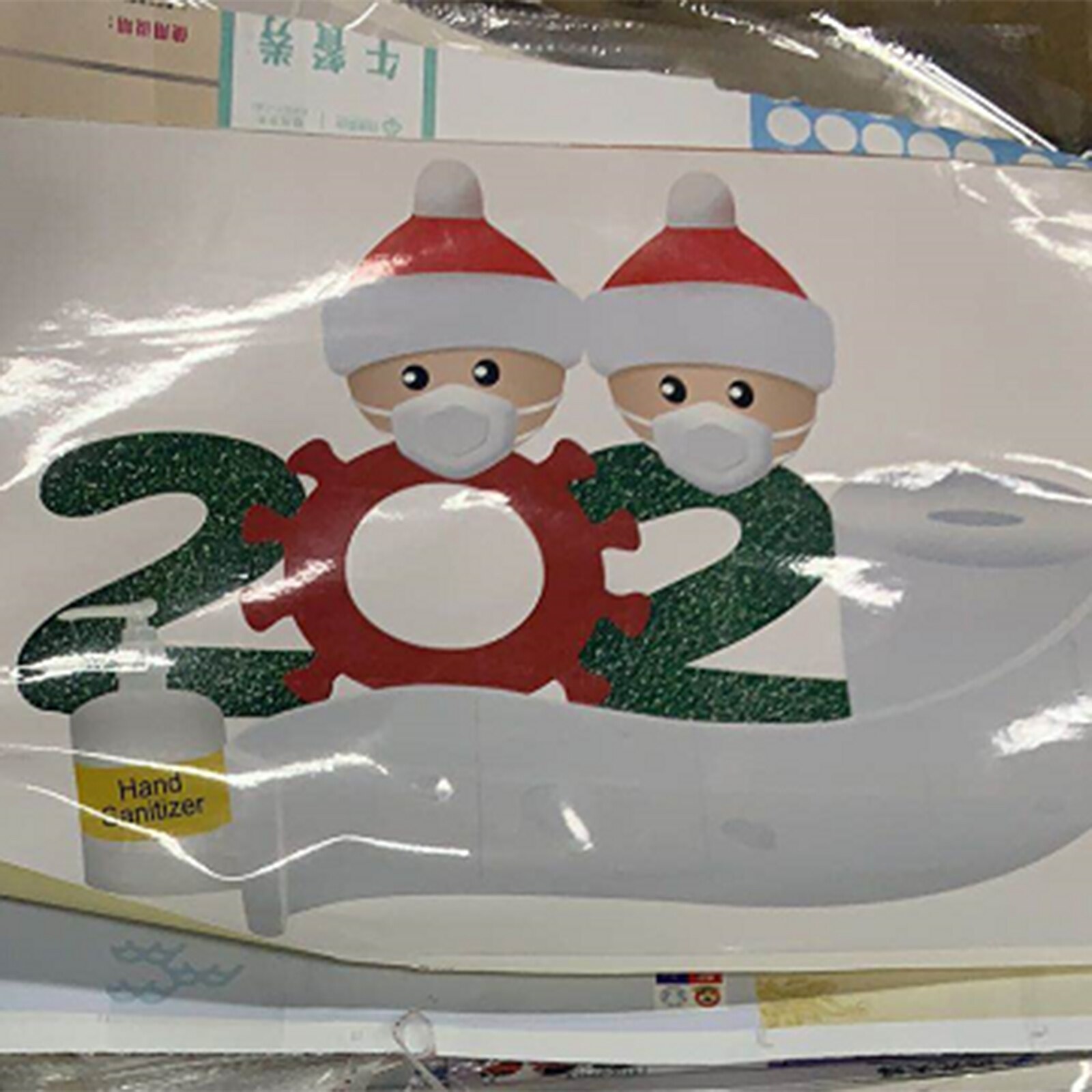Kerst raamstickers overleefden familie raamstickers stickers voor thuis winkeldecoratie: 2