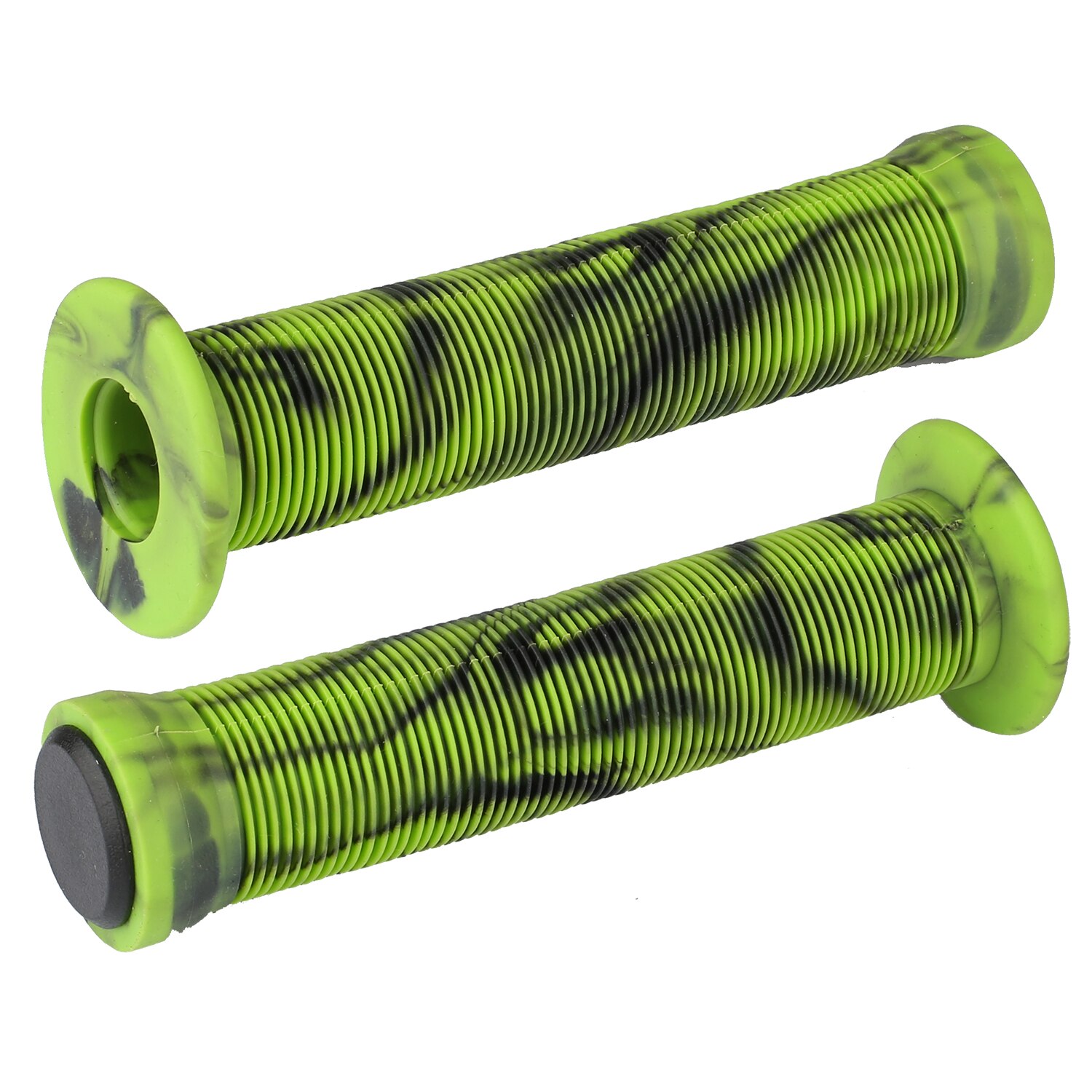 Pro Stunt Scooter Grips and BMX Bikes grips scooter Grips 145mm Soft Longneck Grips for scooter freestyle: Black and Green