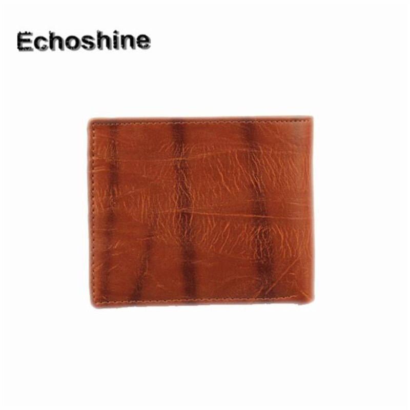 Mode En Goede Mannen Lederen Kassabon Houder Organizer Bifold Purse Id-Credit Kaarthouder A8