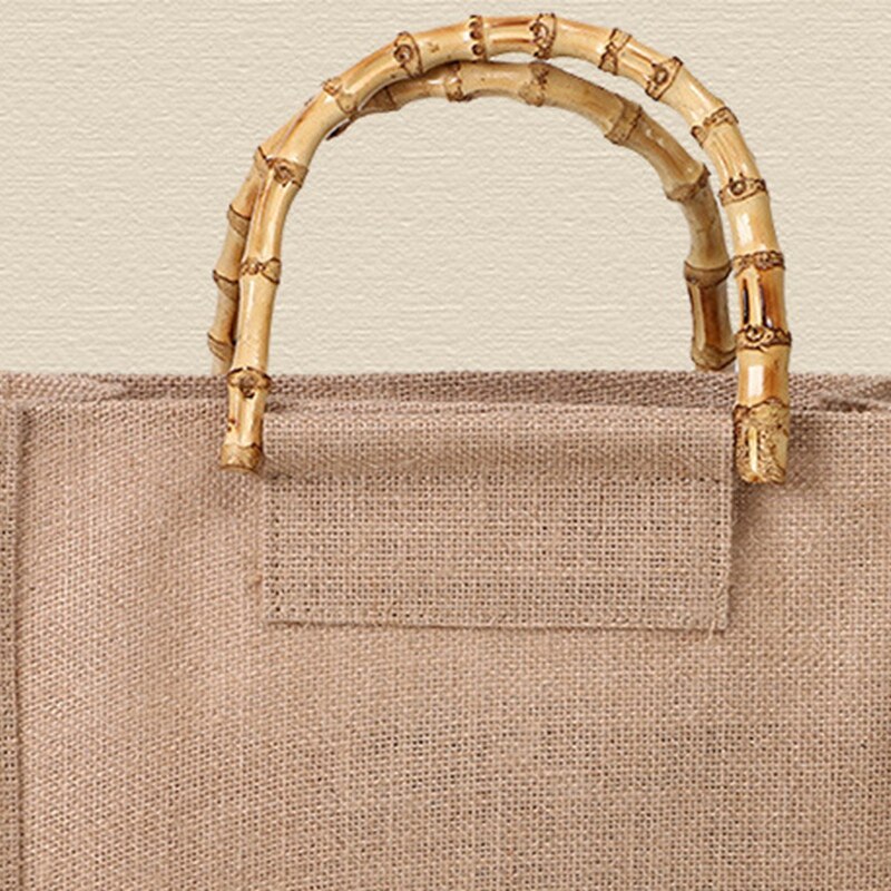 Vrouwen Mannen Handtassen Katoen Opvouwbare Herbruikbare Boodschappentas Wrijven Winkelwagen Eco Schouder Organisatie Bag (Kaki)