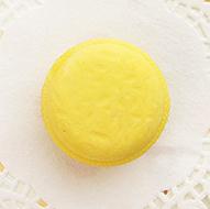 Kawaii korea skrivesaker deilig dessert macaron kake gustless skolemateriell viskelær til låve: Gul