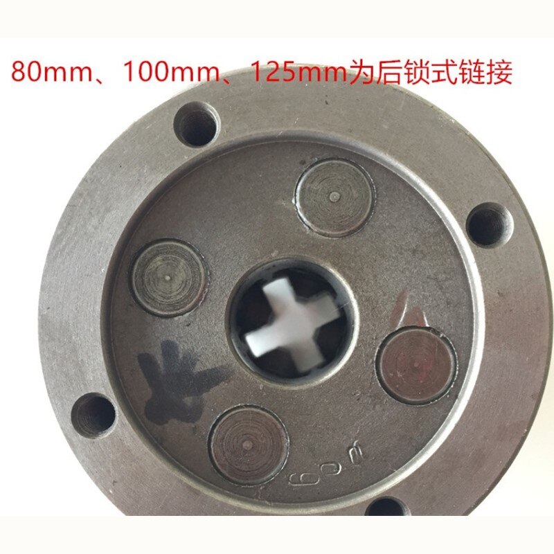K72-125 4 jaw chuck/125MM manual lathe chuck/4-Jaw Independent Chuck/WM210 install directly chuck