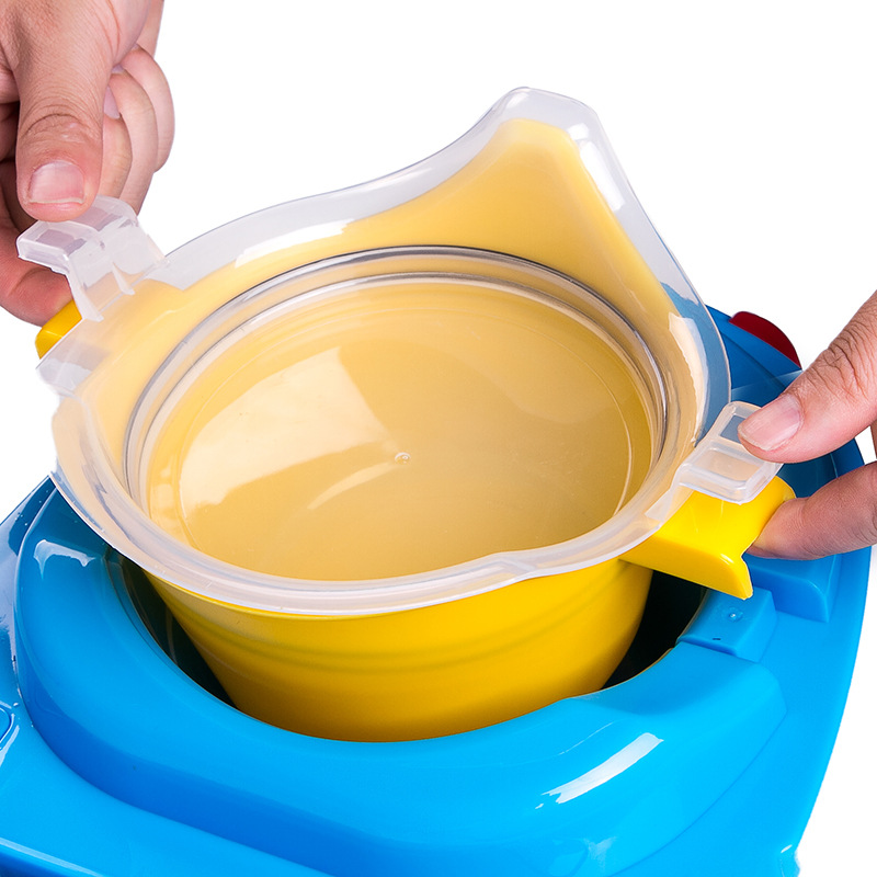 Pot Squatty Portable de voiture de voyage | Pour bébé fille et garçon, 25x23x12 Cm, toilettes, urinoir, couleurs jaune rose, siège de formateurs, toilette,