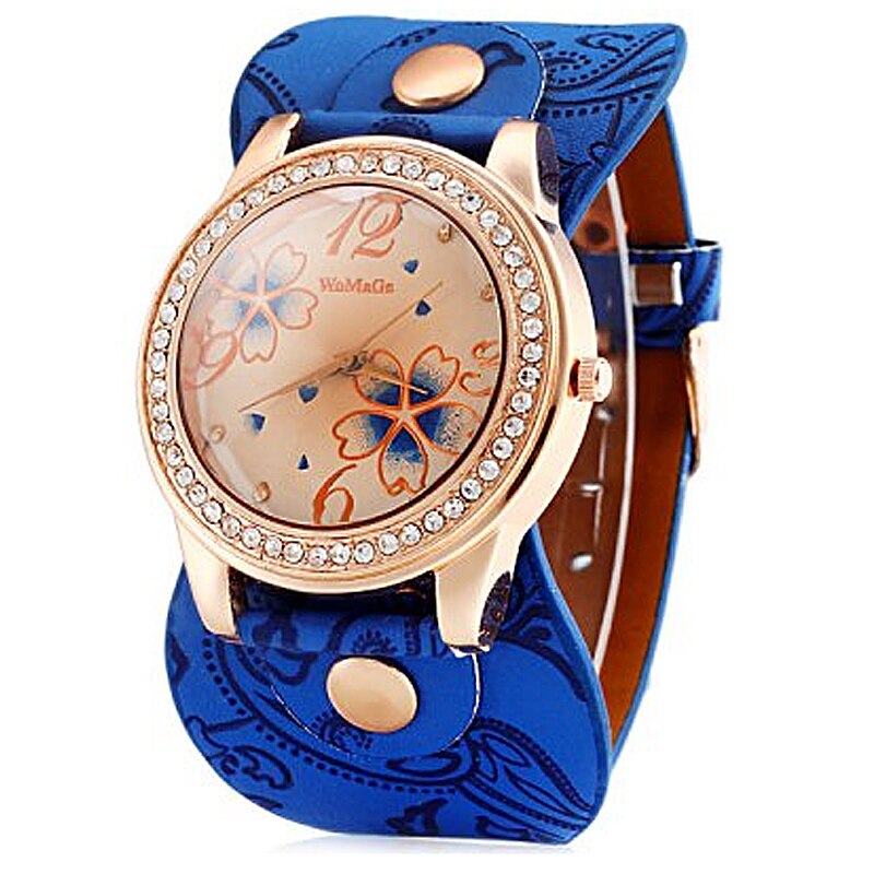 Vrouw Horloge Womage Horloge Crystal Vrouwen Horloges Oversize Dial Quartz Horloges Relogio Feminino Montres Femme Dames Horloge