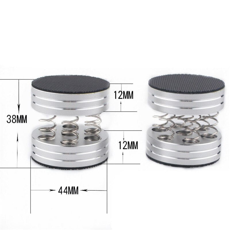 4pcs upgrade shock spikes spring damping pad Stand Feet speaker amplifier foot